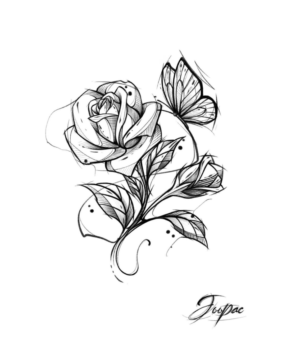 适合女生的纹身 | 花臂 | 素材分享 不敢纹身的可以找我画手绘 海娜