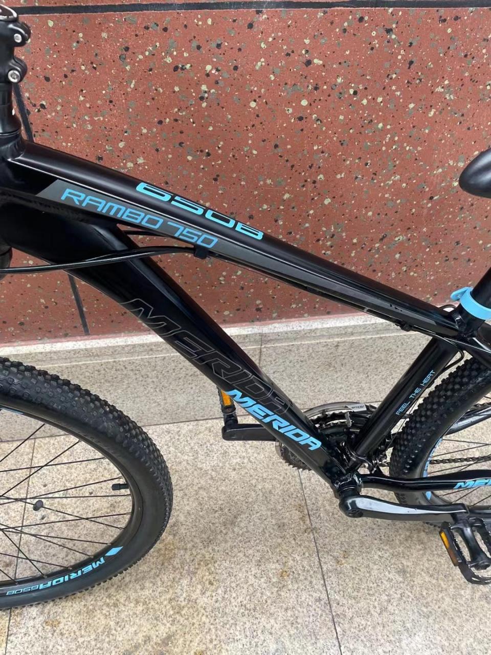 美利达兰博750,27速油刹,15车架,成色好