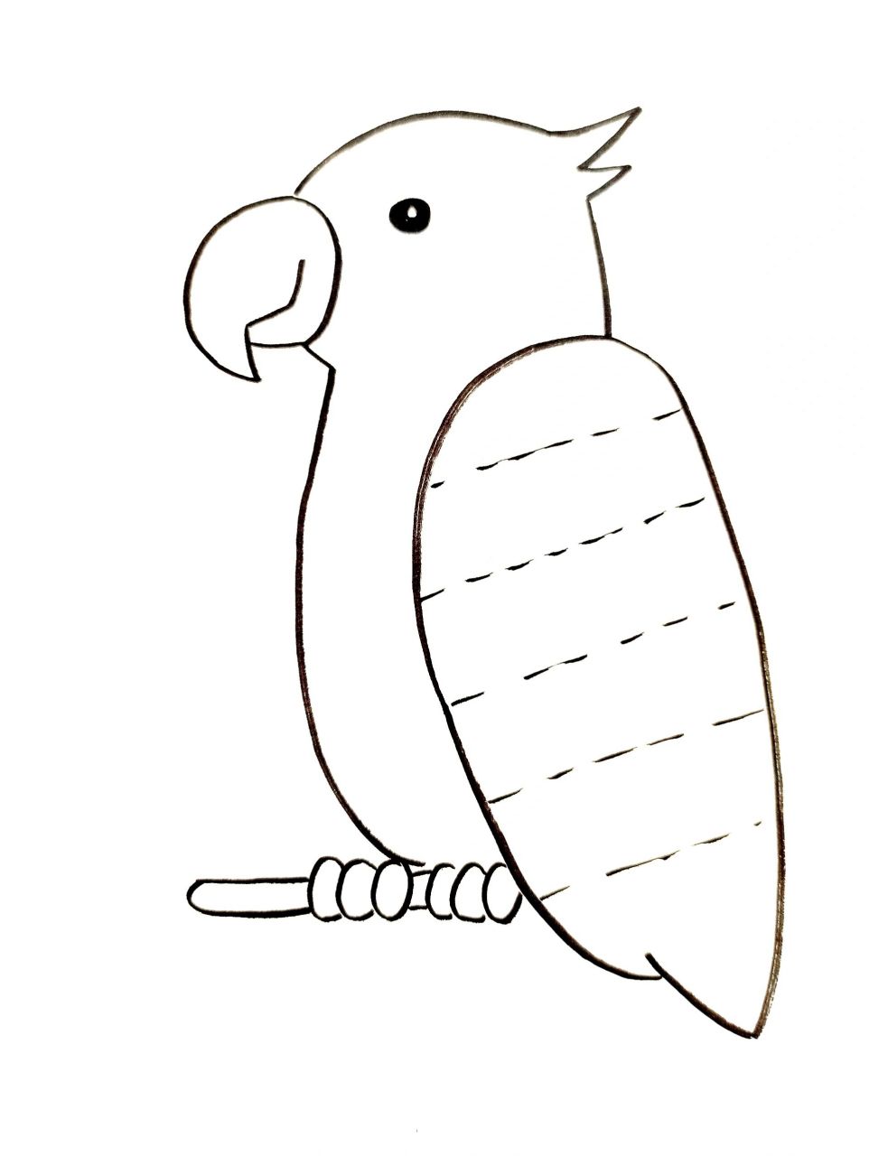 粘贴画《鹦鹉00》 翻页取图