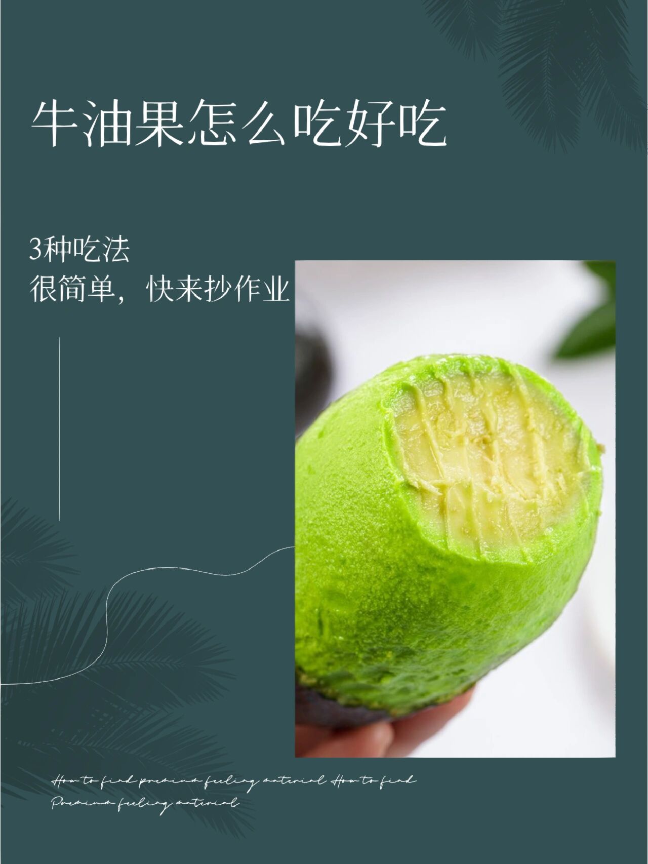 牛油果怎么吃好吃?三种好吃还简单的吃法