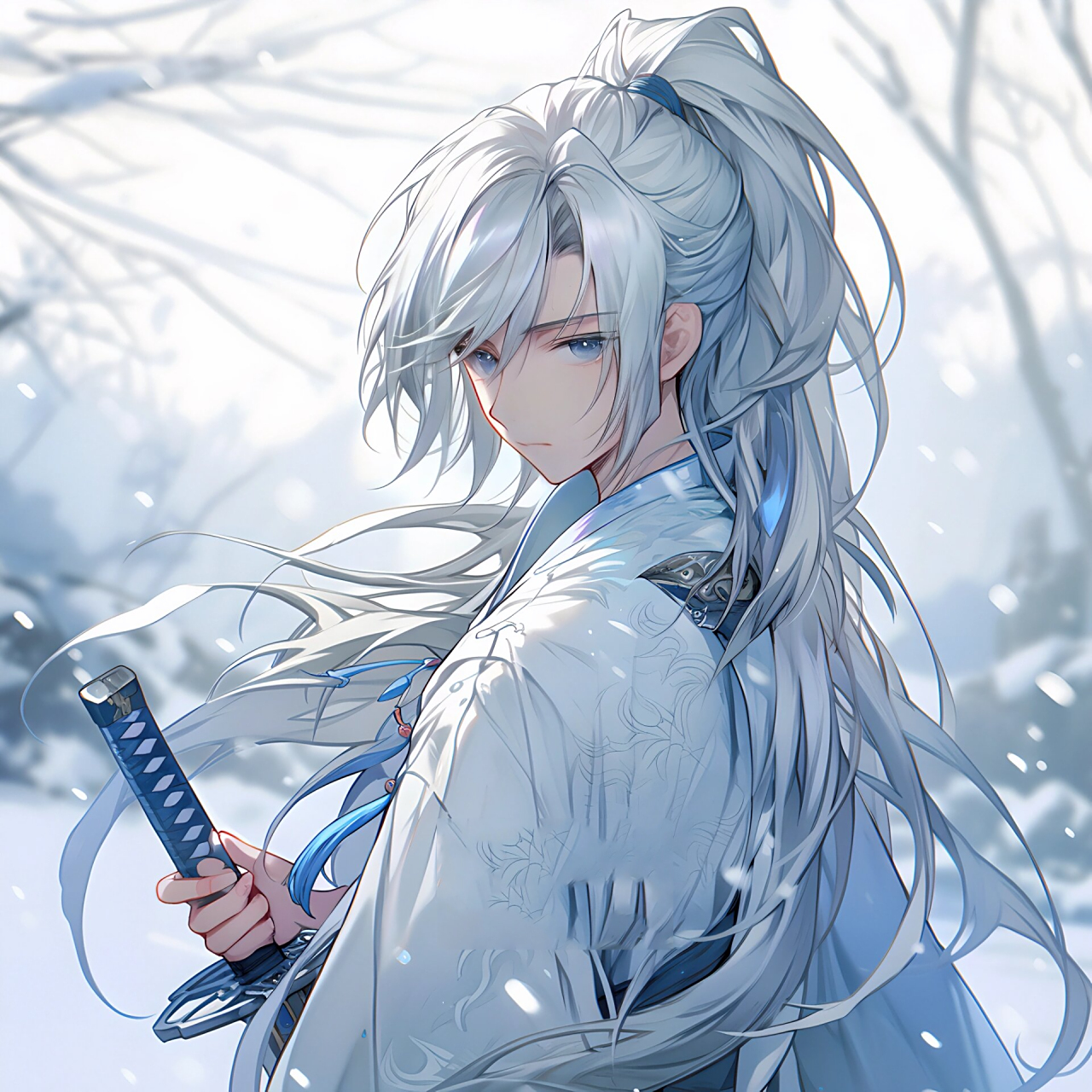 执剑小哥哥,帅得不要不要的|古风男生头像 我就问一句,这些小哥哥可