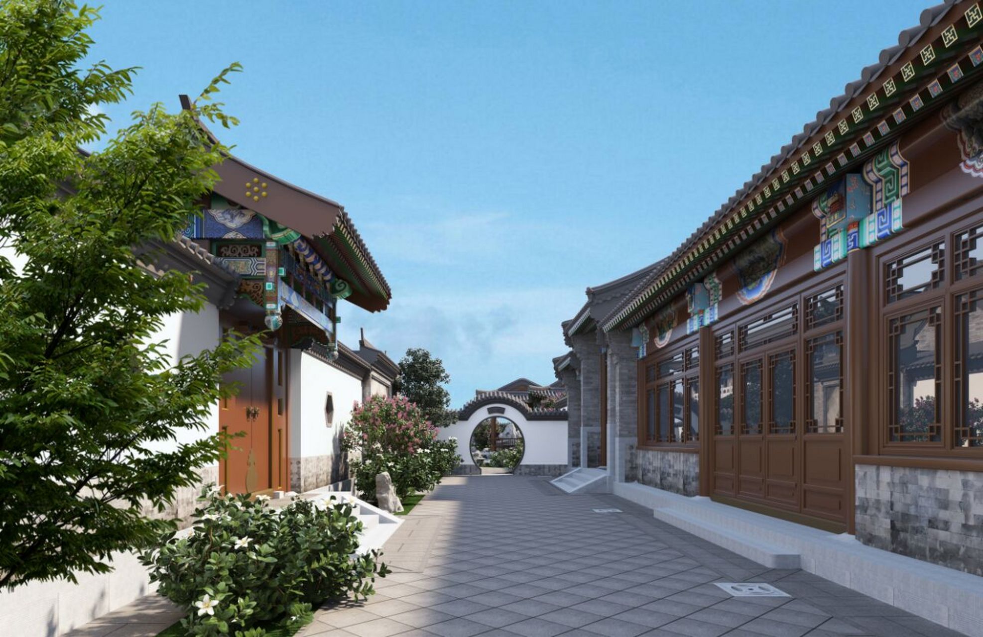 传统建筑四合院的倒座房 传统建筑四合院里的倒座房具有深厚的文化