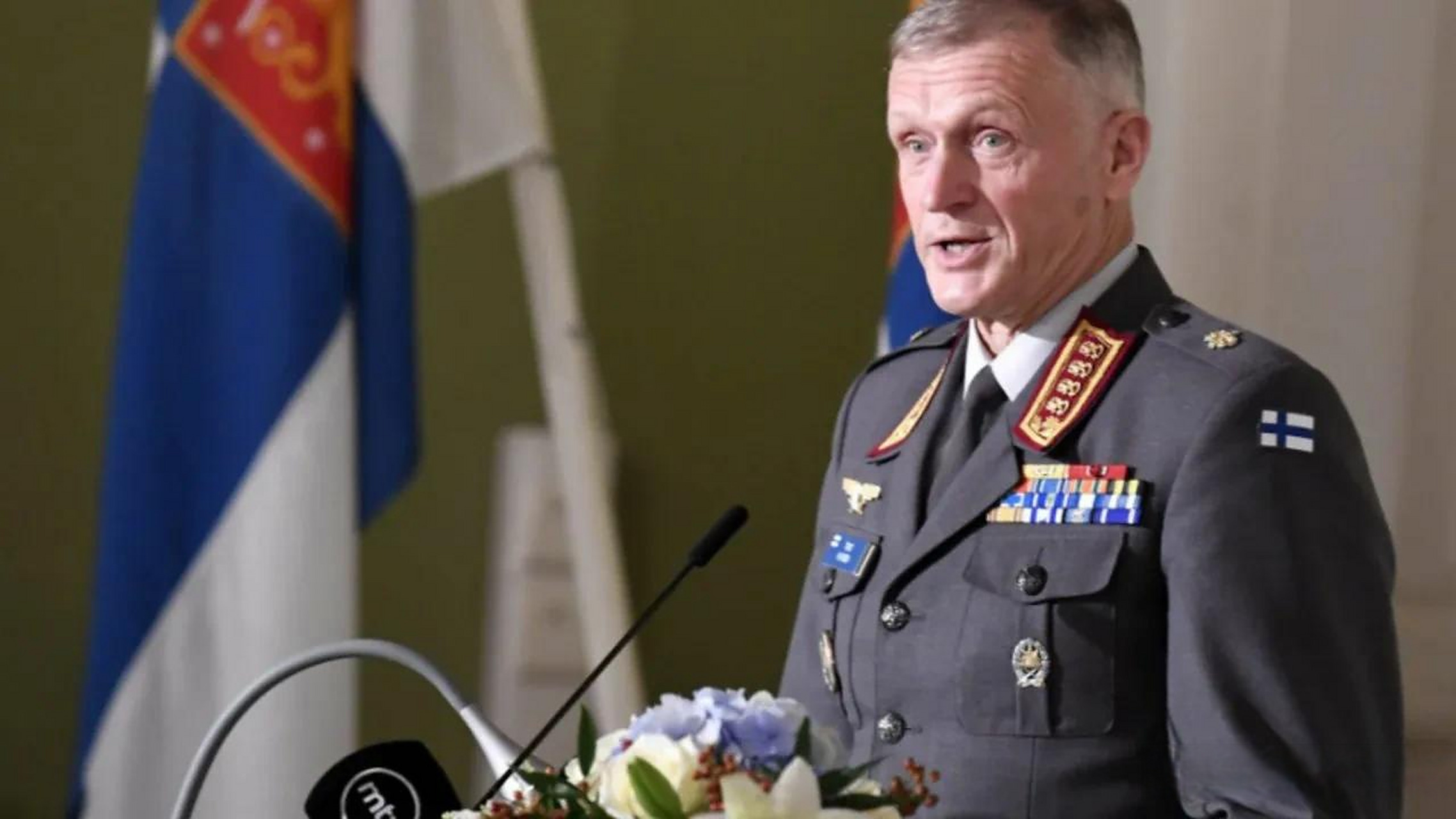芬兰国防军总司令基维宁将军表示:几十年来芬兰一直在为俄罗斯的袭击