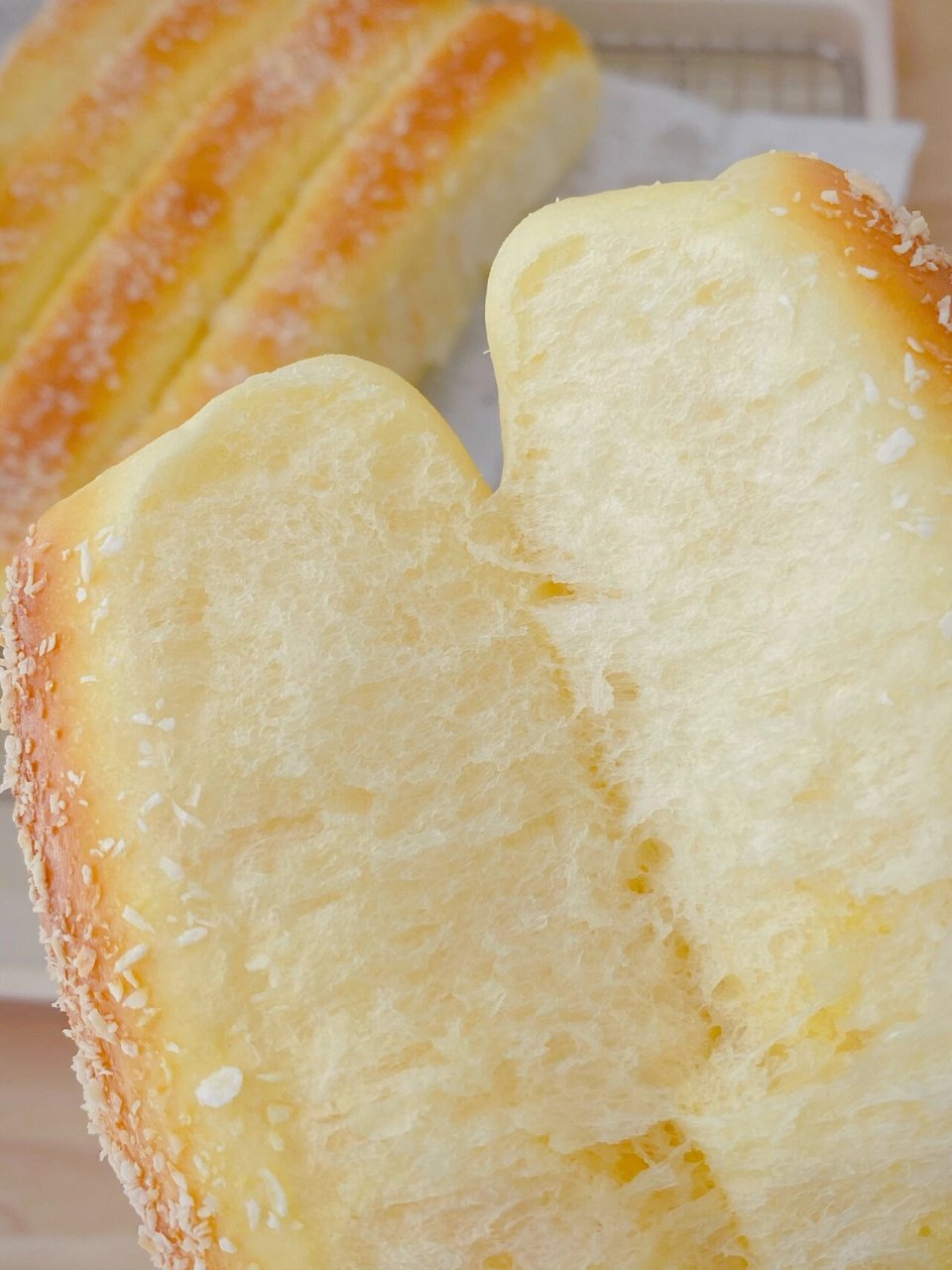 椰蓉排包丨香甜柔软椰香四溢的面包92 椰蓉馅的排包,椰香浓郁,奶香