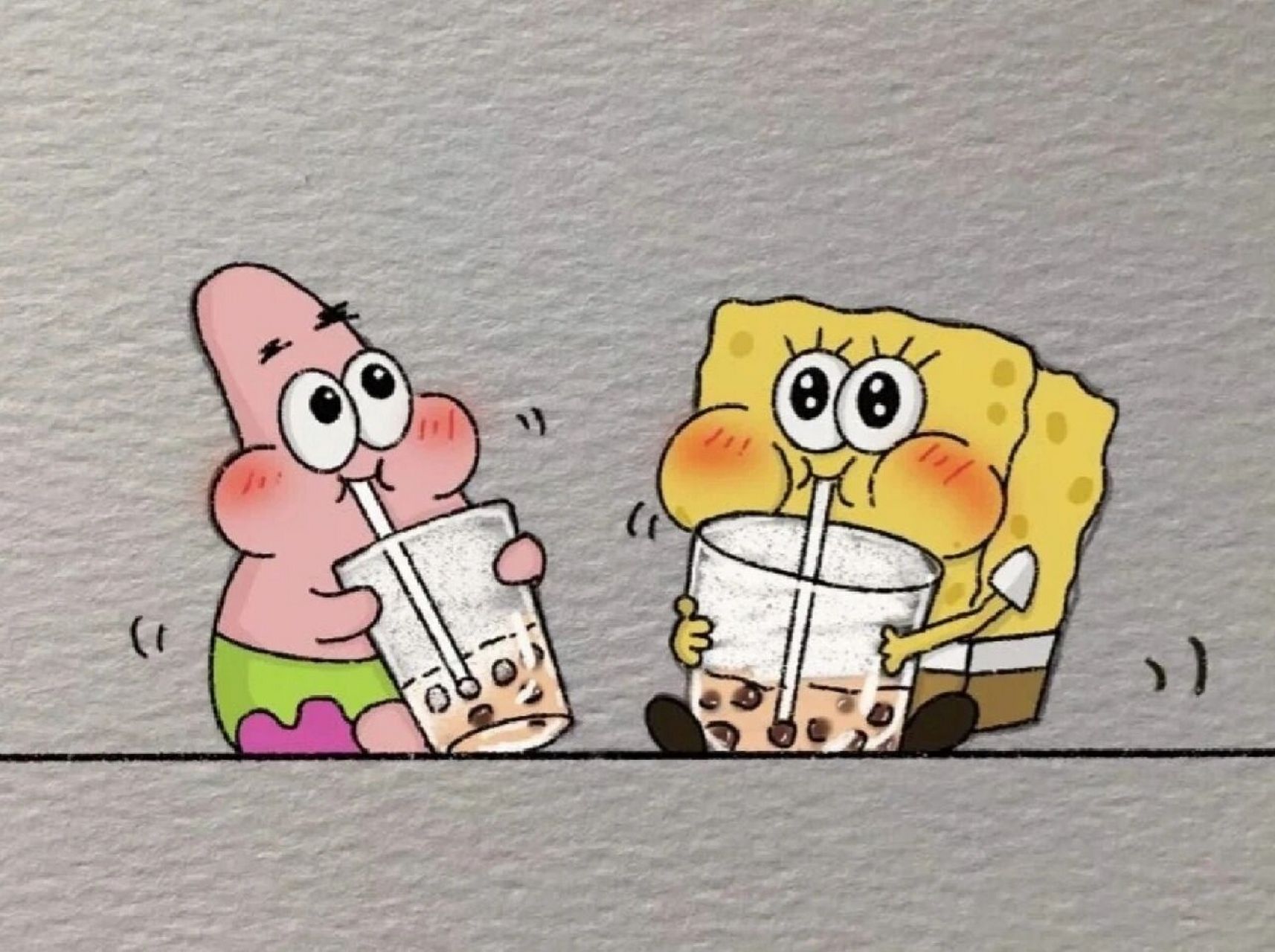海绵宝宝与派大星 图片