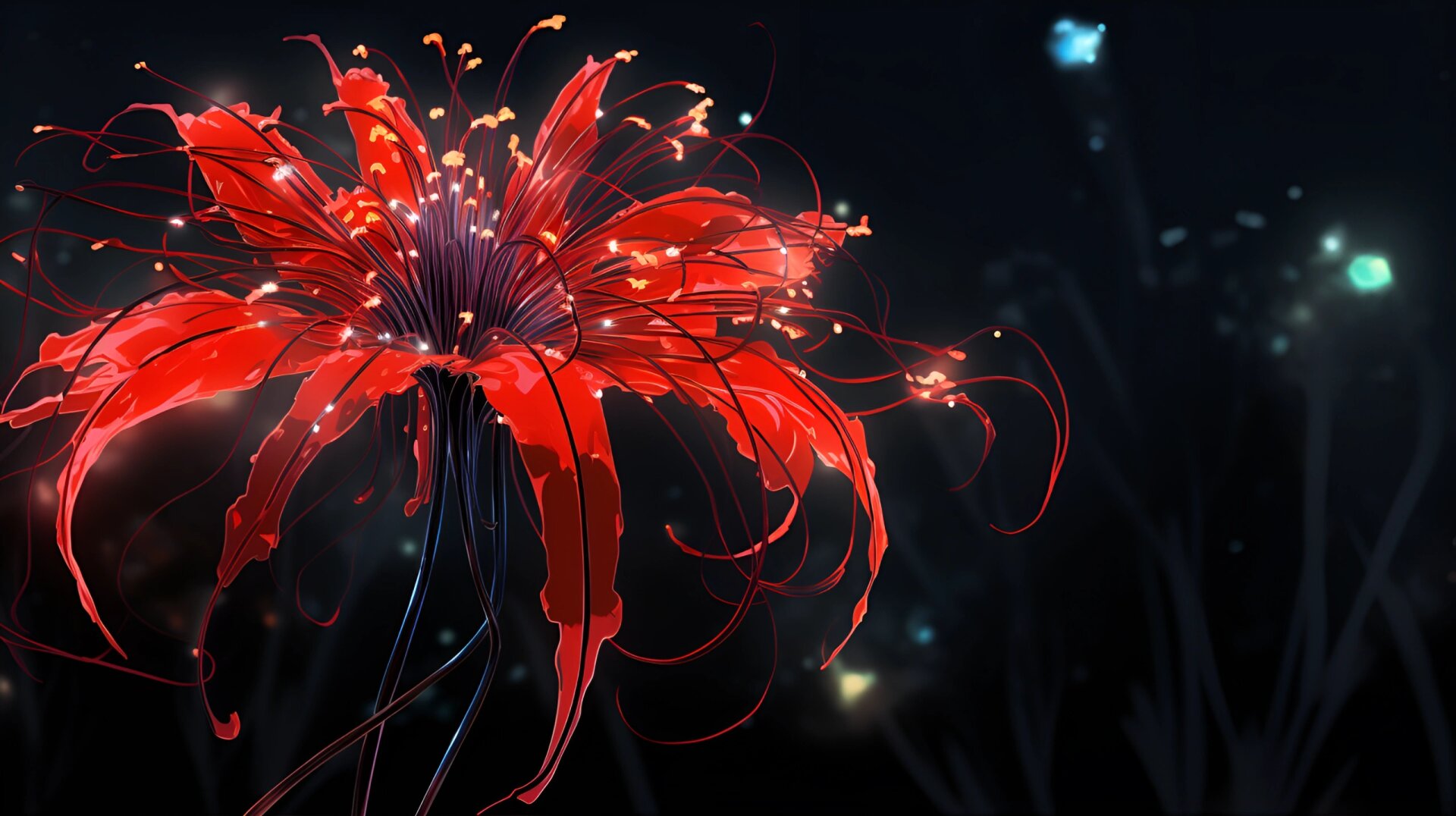 彼岸花电脑壁纸-曼珠沙华