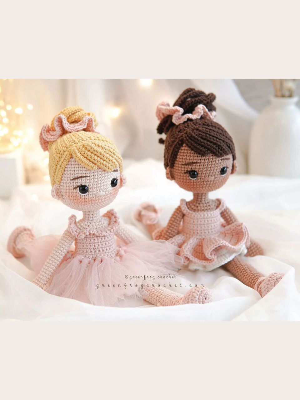 钩针图解| 漂亮的芭蕾舞娃娃 #钩针图解# #手工钩针编织# #小女孩