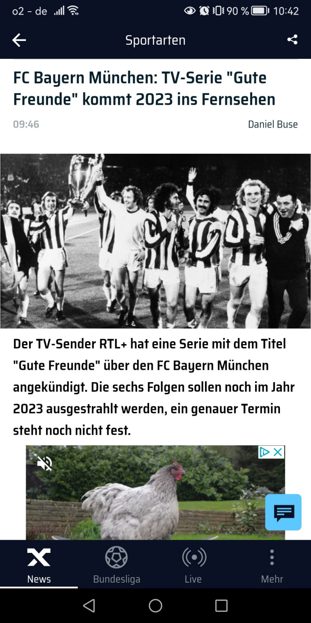 [拜仁慕尼黑电视剧] 德国电视台rtl 宣布将在今年拍摄并播出一部六集