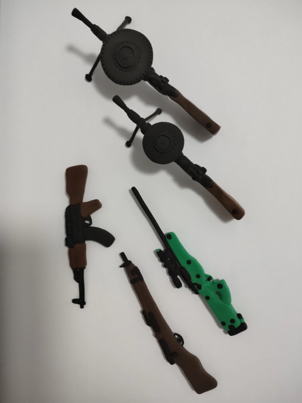 黏土作品——和平精英