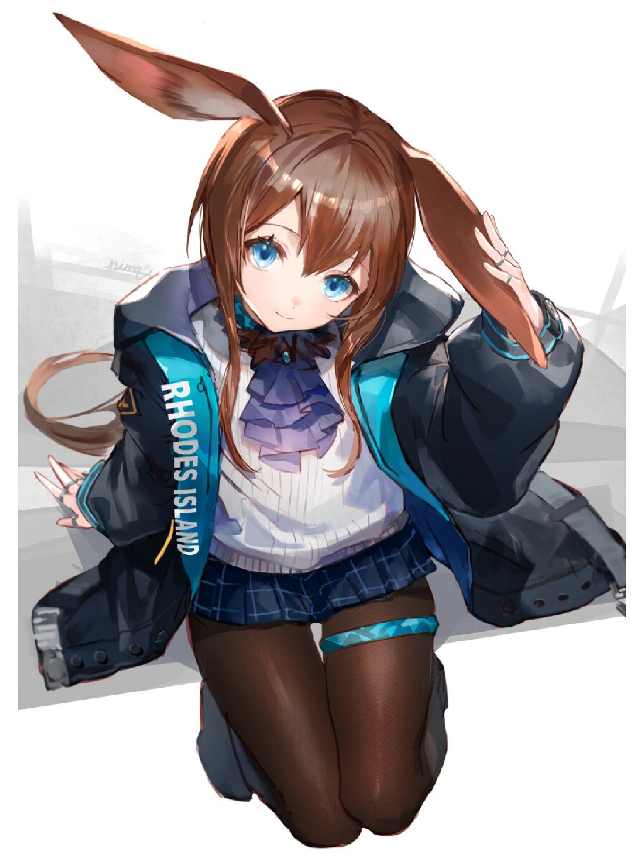 二次元美图|《明日方舟》阿米娅