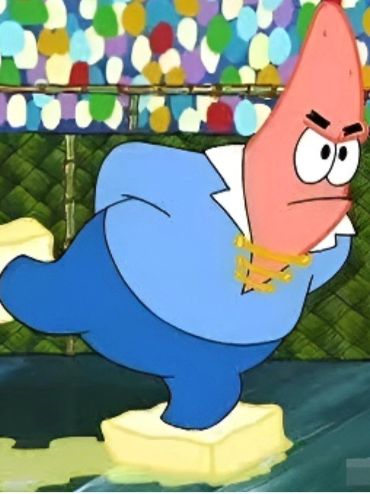 派大星穿搭合集(三) p1帅气牛仔装 p2板正西装 p3紫色纯欲毛衣 p4滑冰