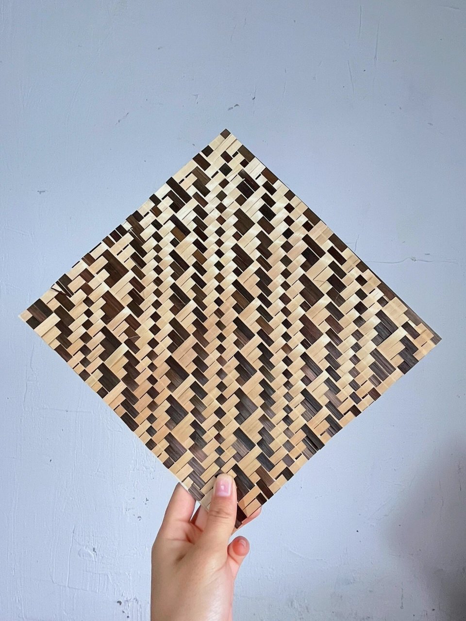 竹编纹样合集(中) 周末适合宅家编竹编