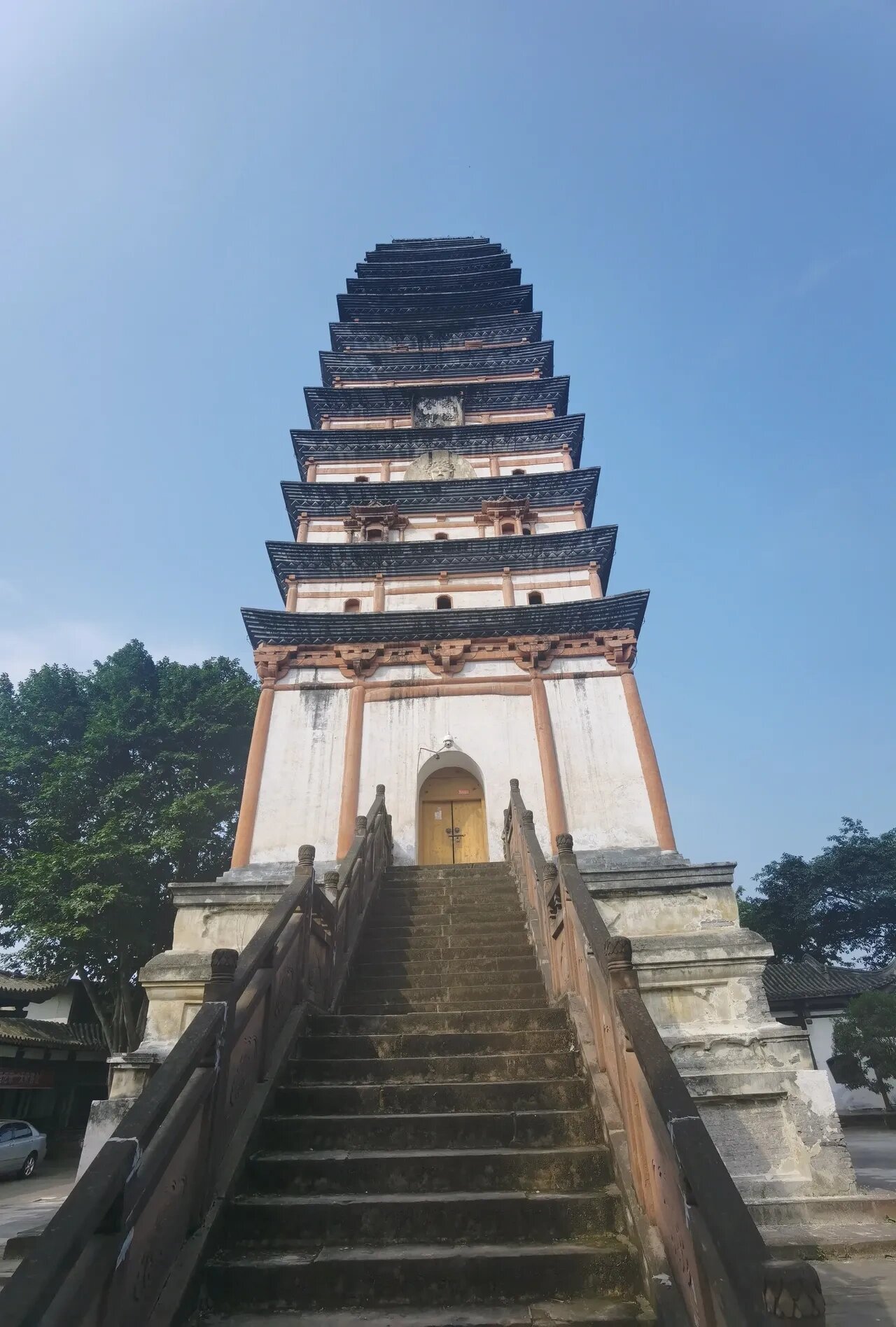 塔记10:圣德寺白塔(四川省简阳市