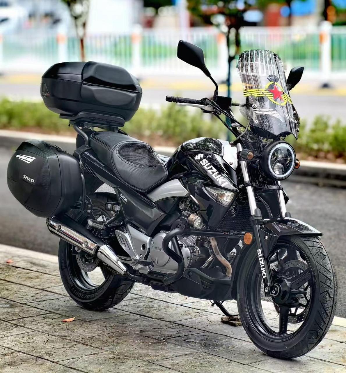 上架20款豪爵铃木骊驰gw250,一代神车,前后abs,准地库车7000多公里