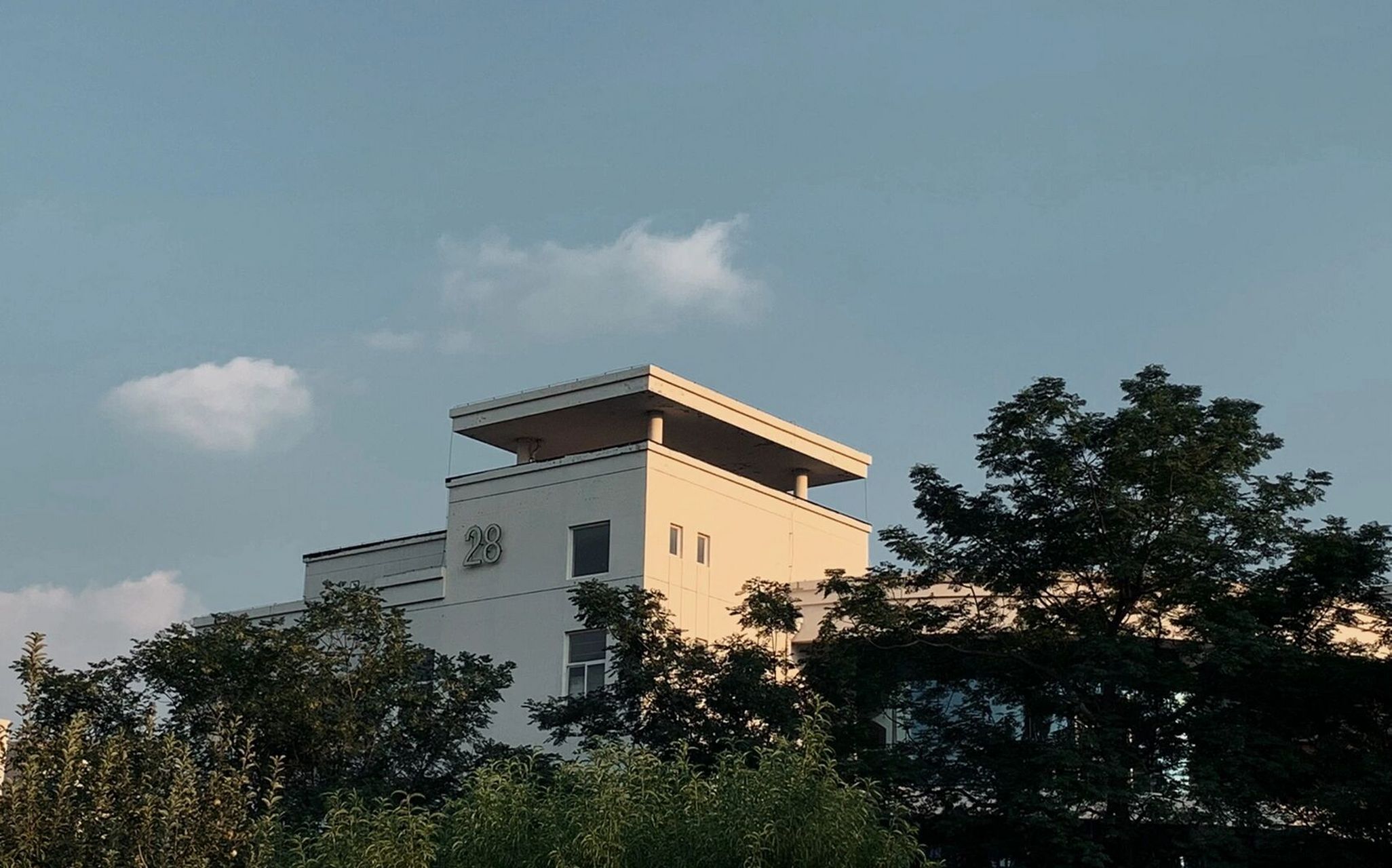 校园风景 石家庄铁道大学四方学院西校区,随手拍风景