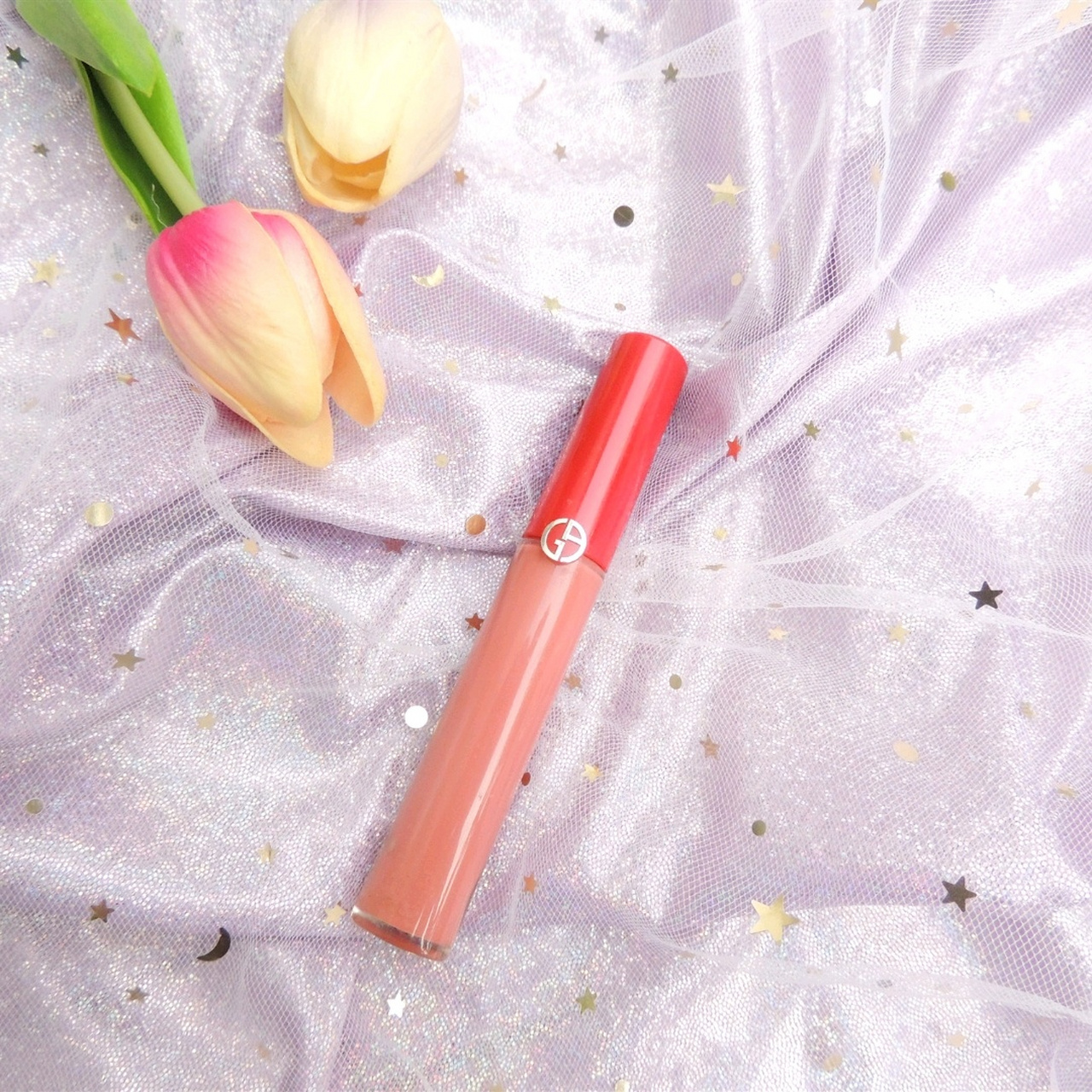 阿玛尼红管唇釉500,最温柔的豆沙色,素颜日常最爱pick的一款!