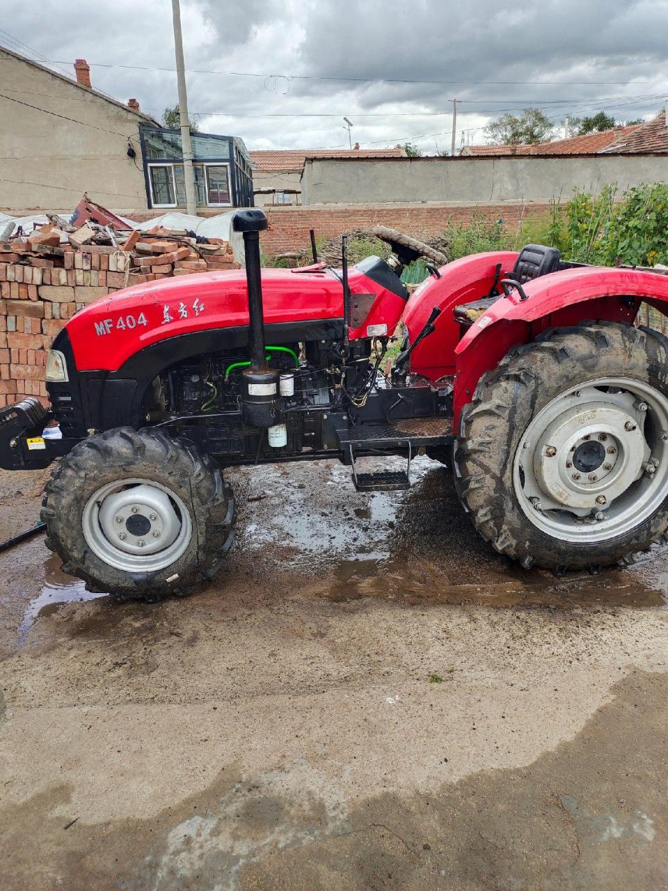 15年出厂东方红mf404拖拉机纯纯大桥,动力输出双转速11.