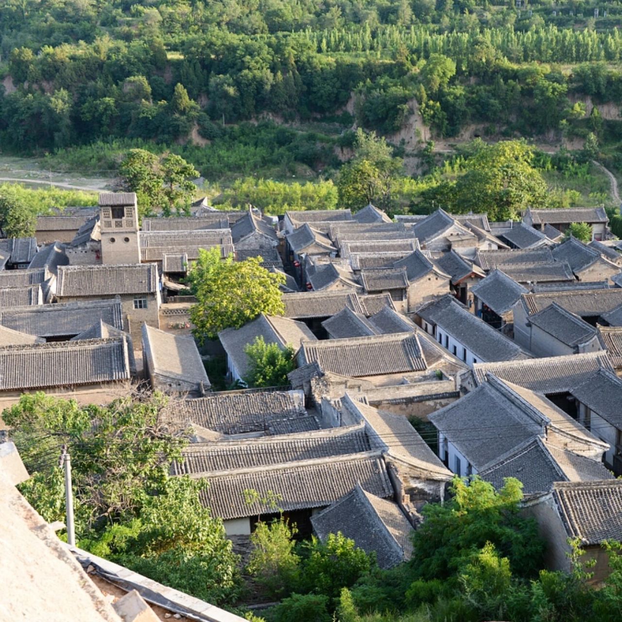 关中民居 — 党家村 党家村建筑巡礼, 从关中传统文化逻辑中 提炼东方