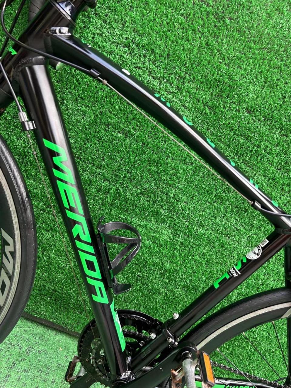 美利达幻影1,14速c刹 车架s轮组700c,适合160_180身高 禧玛诺变速,快