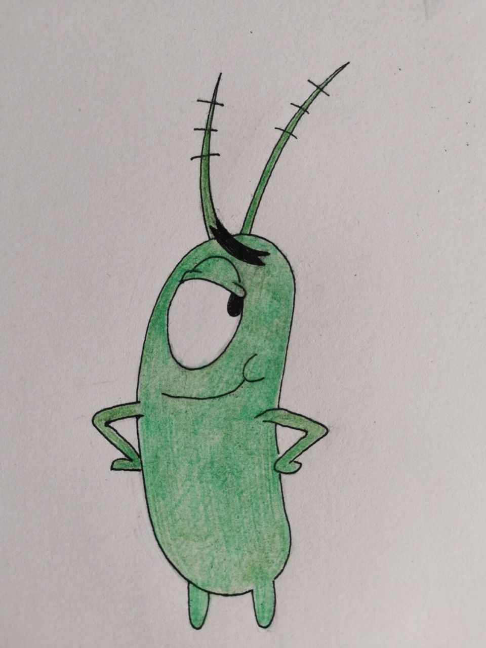 简笔画(5)一起来画痞老板