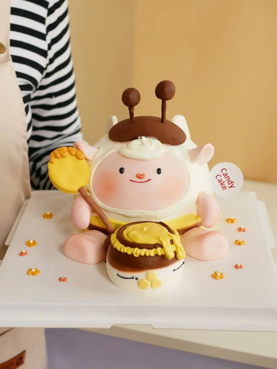 小羊dongdong93蛋糕2610版耶7015 感谢客人的信任93密封罐