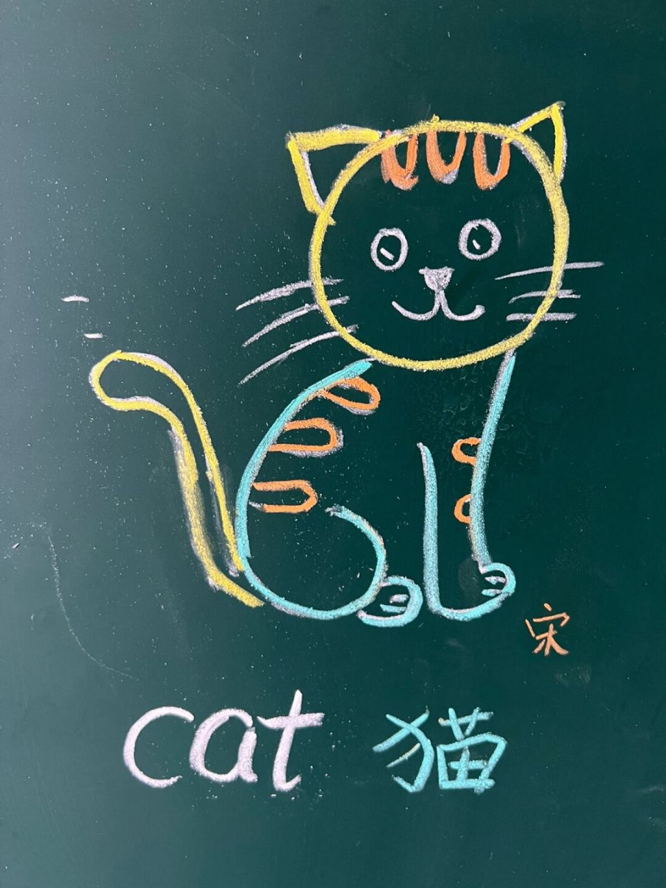 用数字9画cat(猫)一看就会 今日分享用数字9画小猫,具体步骤如下 1.