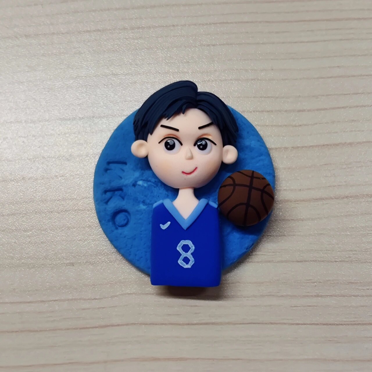 超轻粘土—篮球男孩