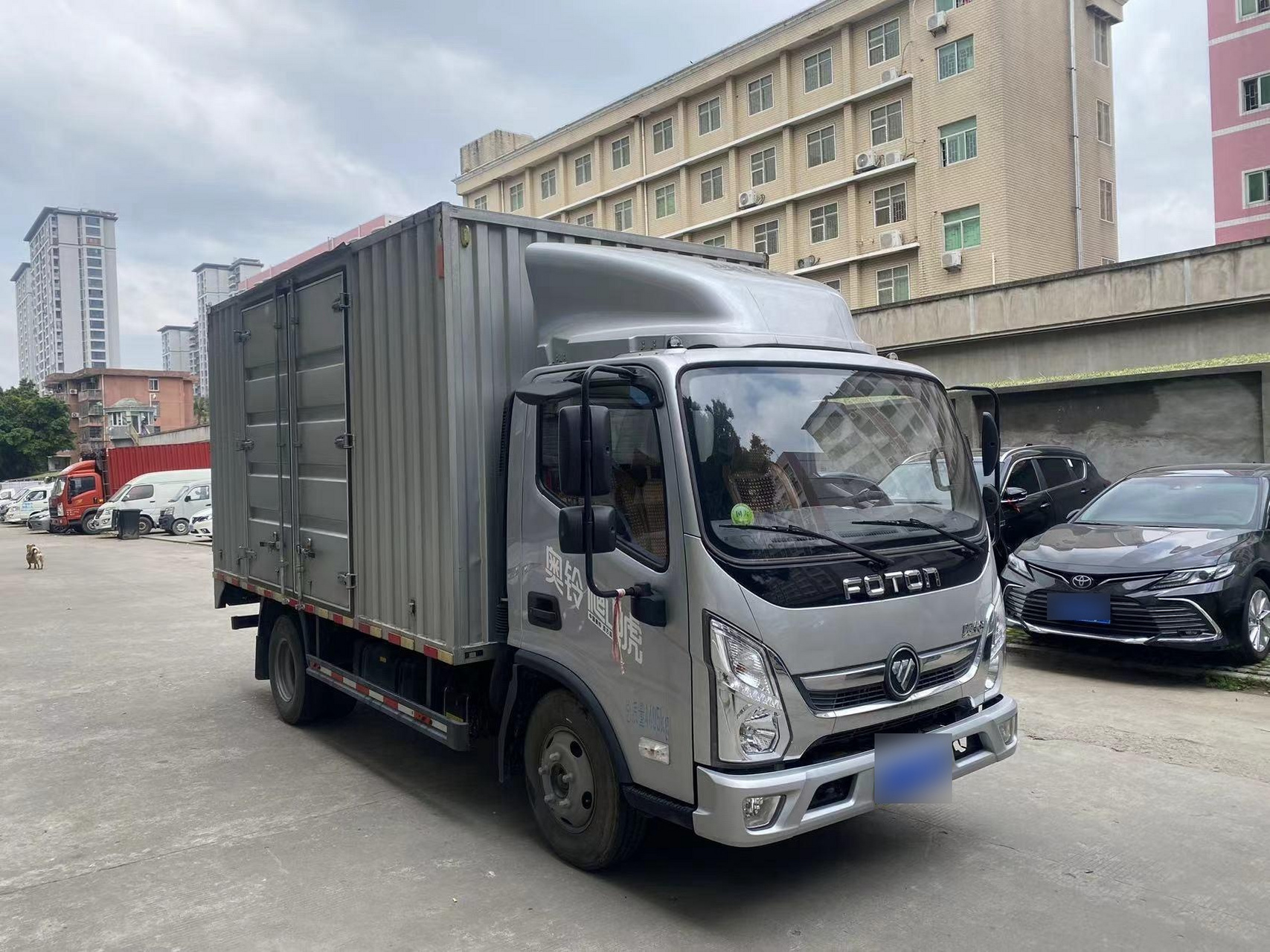 23年3月上牌,福田奥铃轻型厢式货车,法斯特小八档,8400公里实表,准