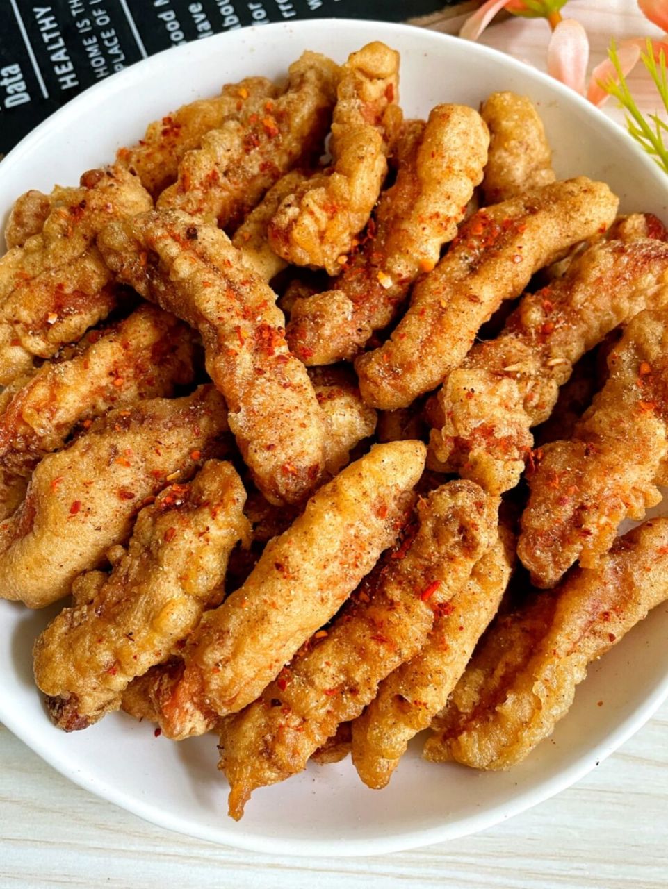 分享100道家常菜,每天不重样d10道 椒盐鸡肉条