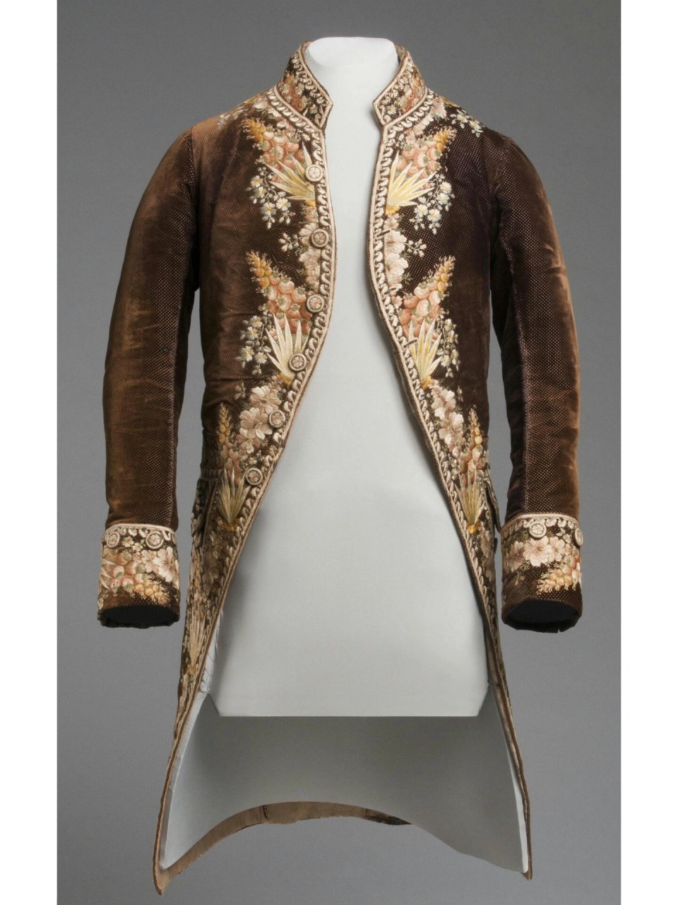 服装史|图解18世纪洛可可男装 0518世纪洛可可时期男装以长外套