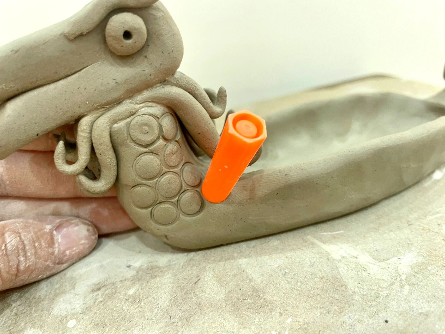 端午节作品94龙舟的陶艺制作详细步骤来啦 详细细化后的步骤 你也