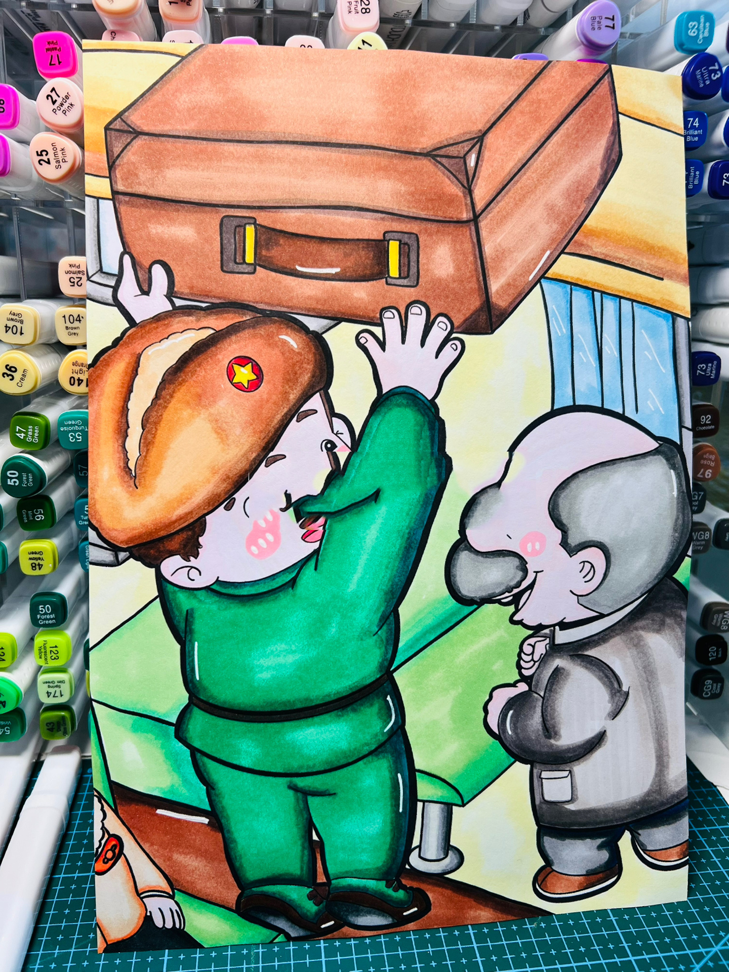 雷锋的故事连环画3