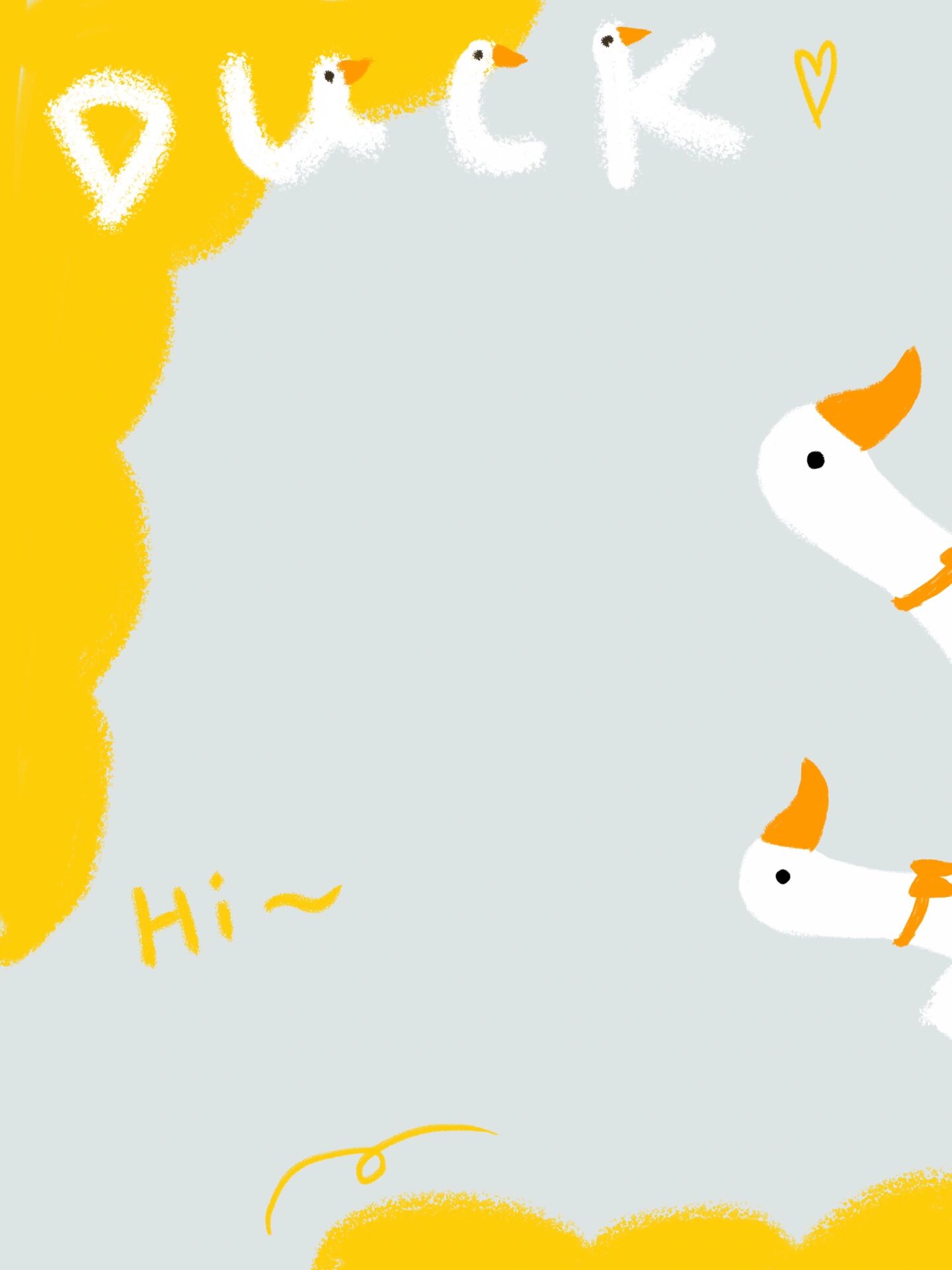 超可爱的小黄鸭宝宝抠图素材~png免抠分享