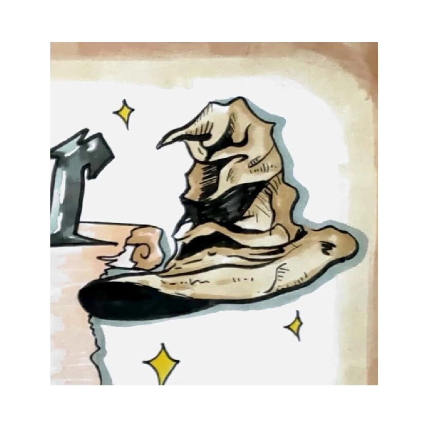 英文电影手抄报模板《哈利波特