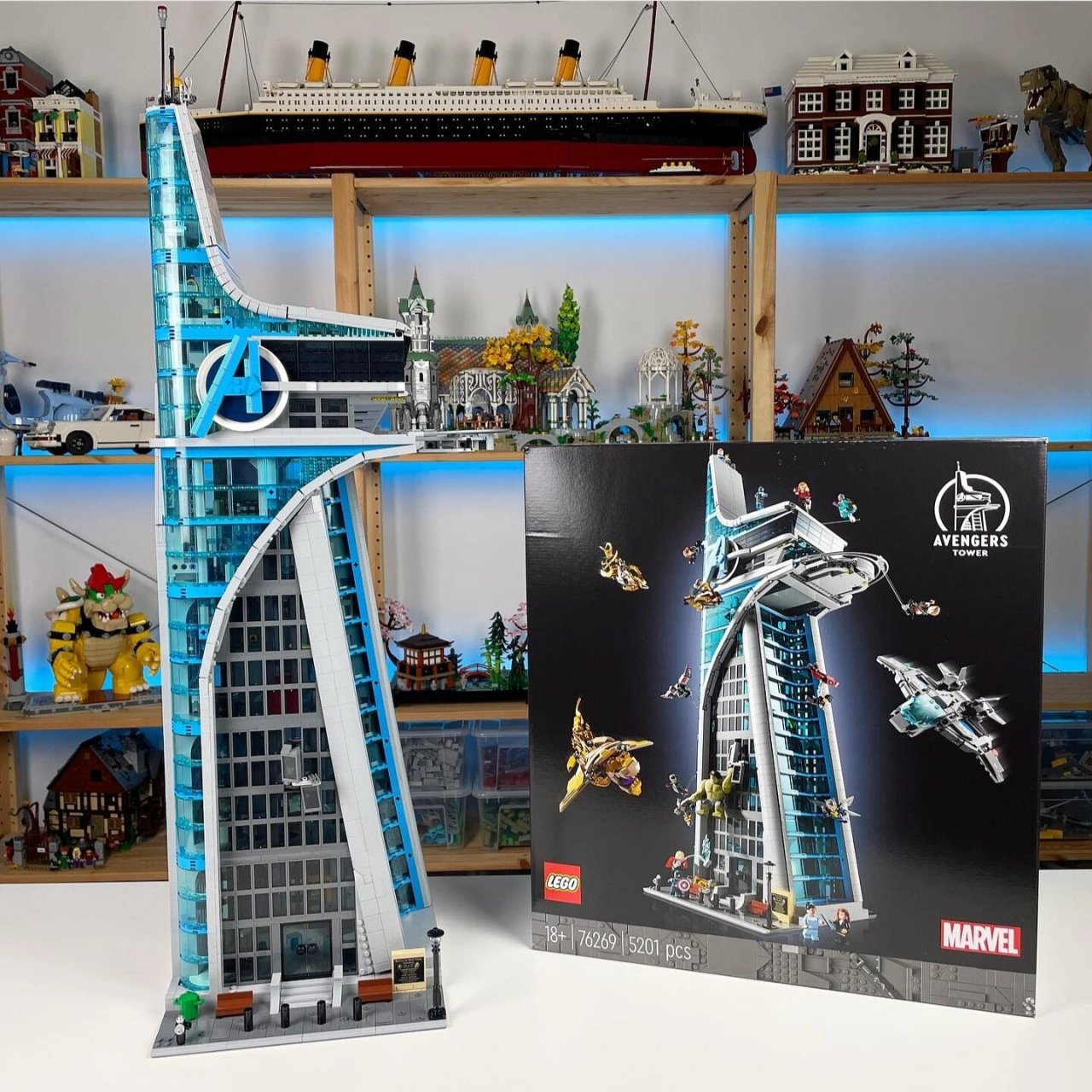 乐高复仇者联盟大厦积木 乐高复仇者联盟大厦积木来啦,漫威迷大喜?