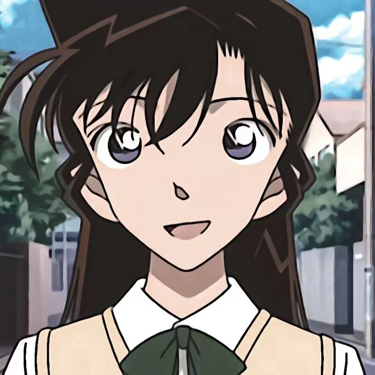 「调修」九号半之花|毛利兰&工藤新一 小兰最后还是忍不住问了:"你不