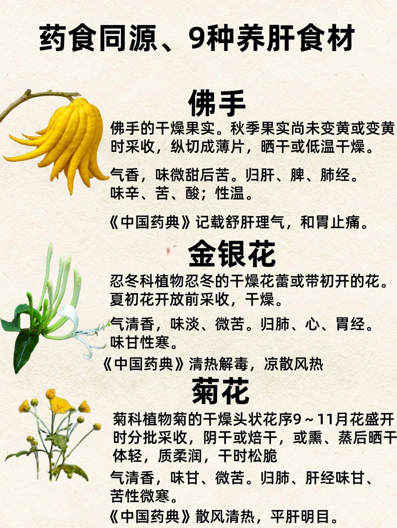 药食同源:9味养肝食材,公园田间地头都有 1,代代花:又叫玳玳花;玳玳花