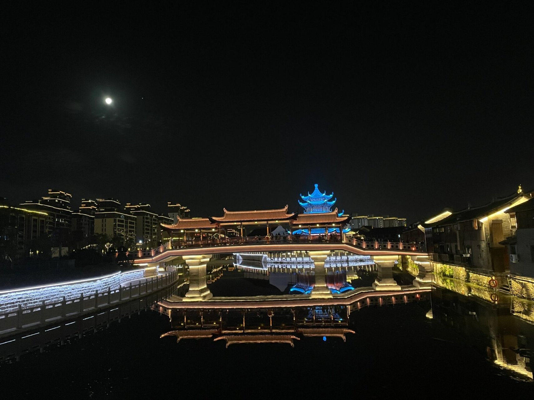 浙江台州夜景图片