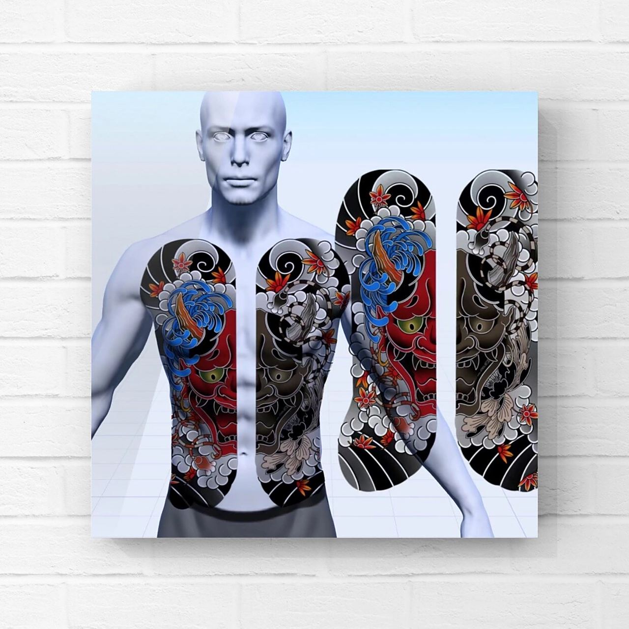 老传统开衫纹身图案手稿素材 #我的纹身分享# #纹身手稿# #纹身也清新