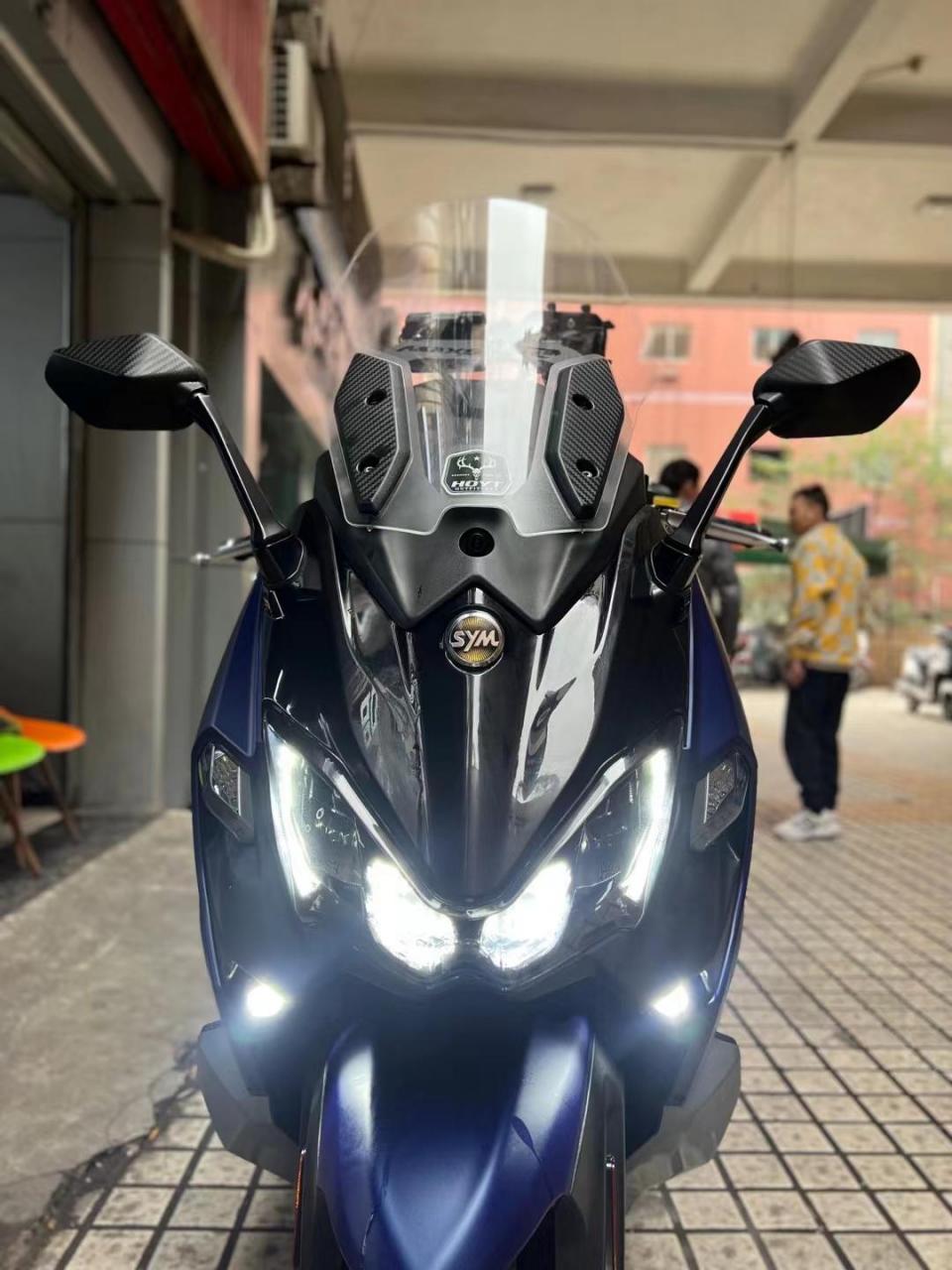 sym 三阳 maxsym tl508一台,原装台湾省产,双缸水冷,八气门,前双275mm