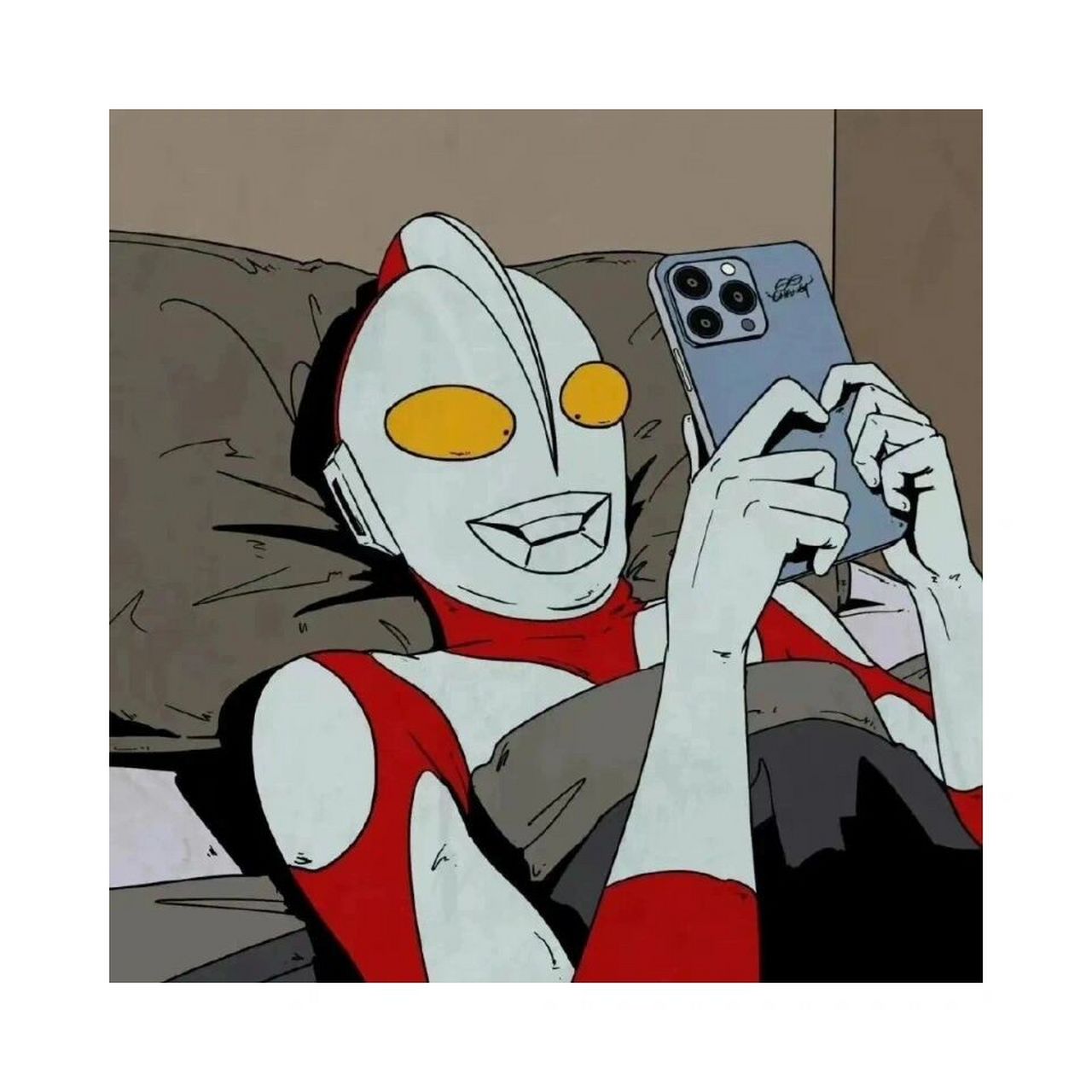 情侣头像之奥特曼