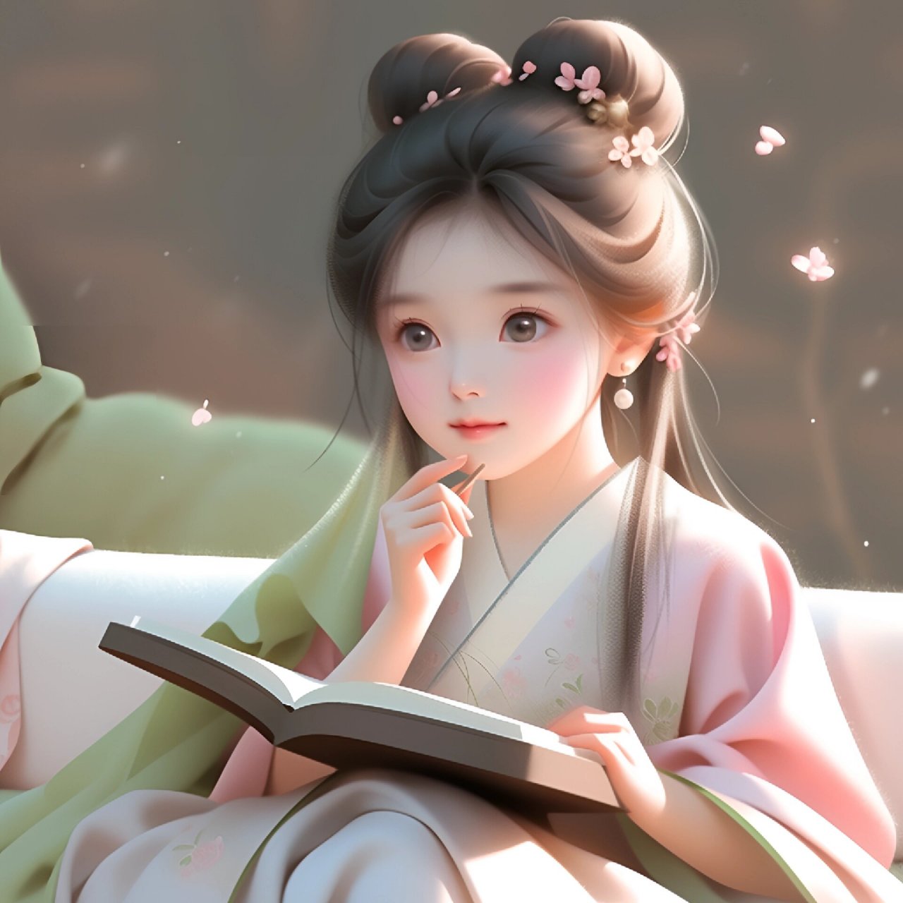 古风头像‖像不像看书时宁静优雅的你