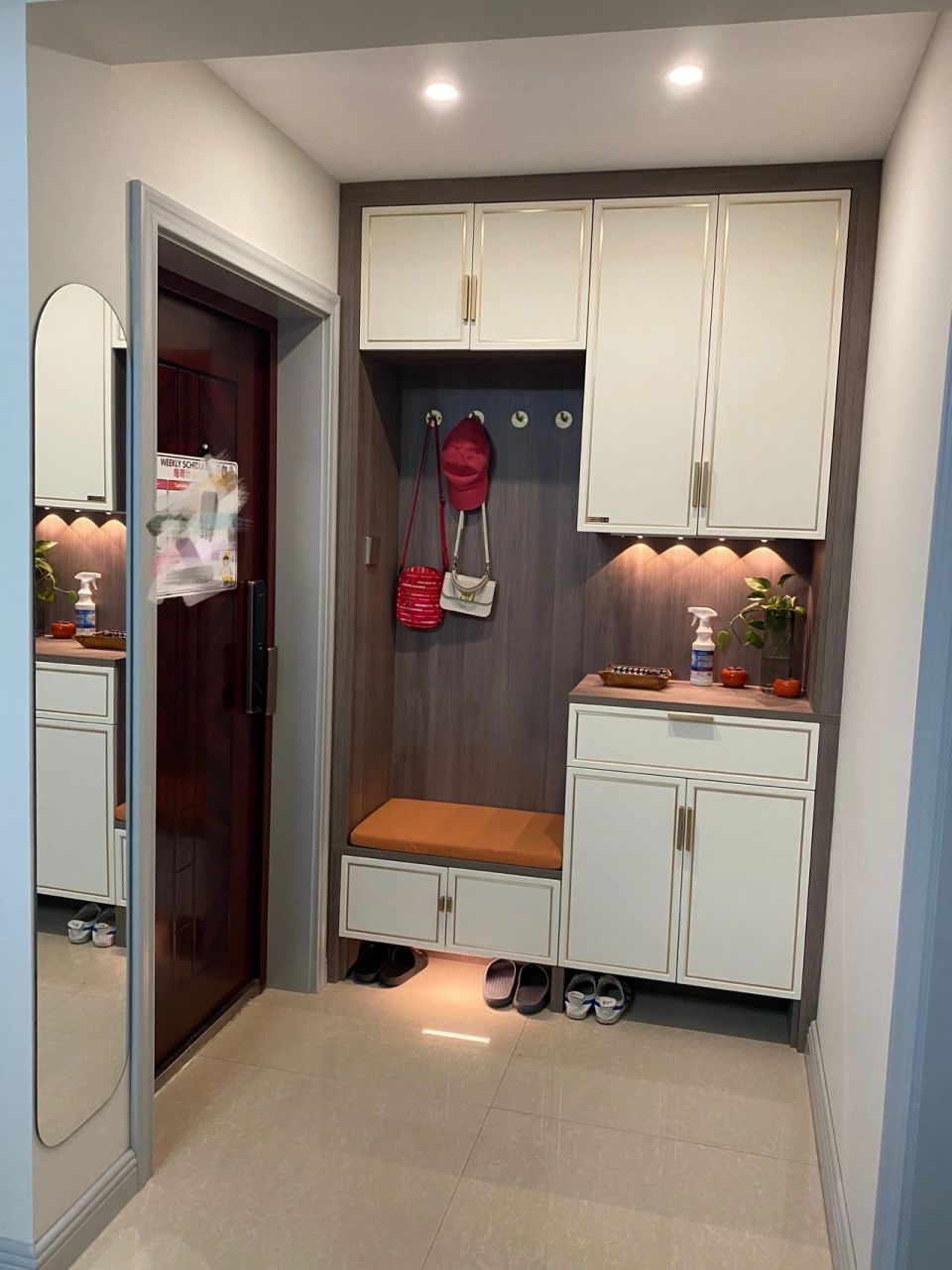 穿衣镜摆放在哪里 已完结～选择了36615位置,见图二,挺满意的