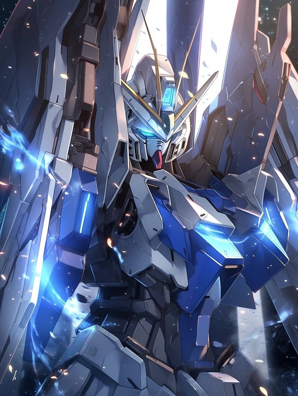 你是否曾幻想过驾驶一台蔚蓝色调中闪耀的高达机甲,在未来战场上肆意
