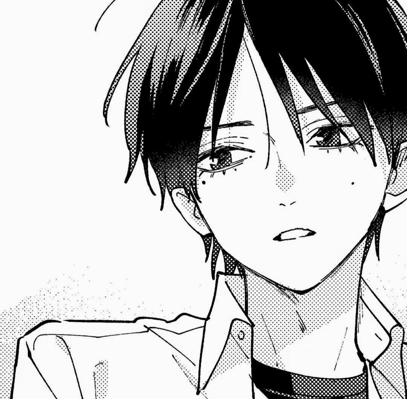 黑白动漫头像 我不想听你说哈哈哈,好的,我想听你喊宝宝 小朋友 小孩