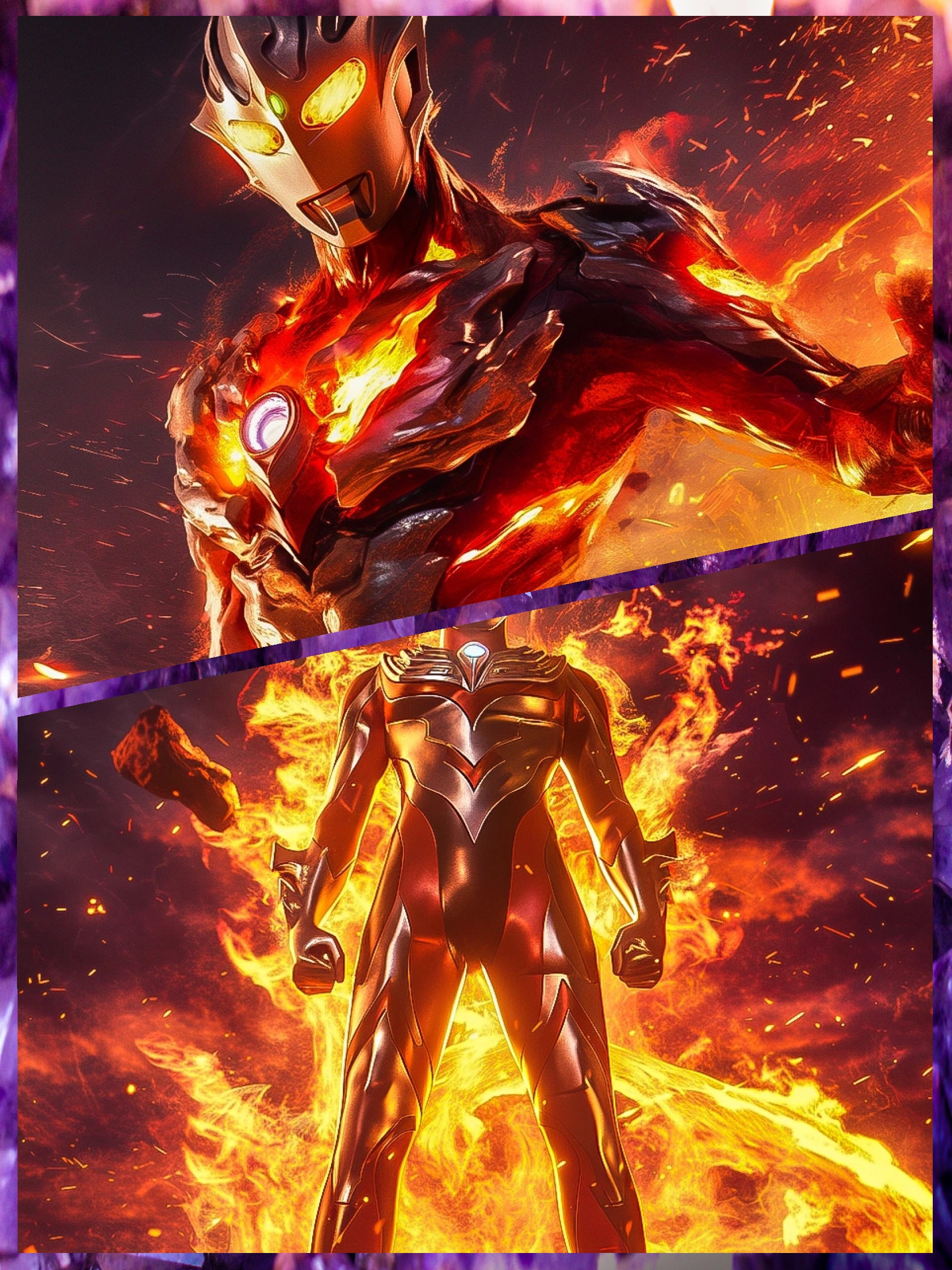 火焰之城,坐落在一座活火山的脚下,四周被熊熊燃烧的火焰所