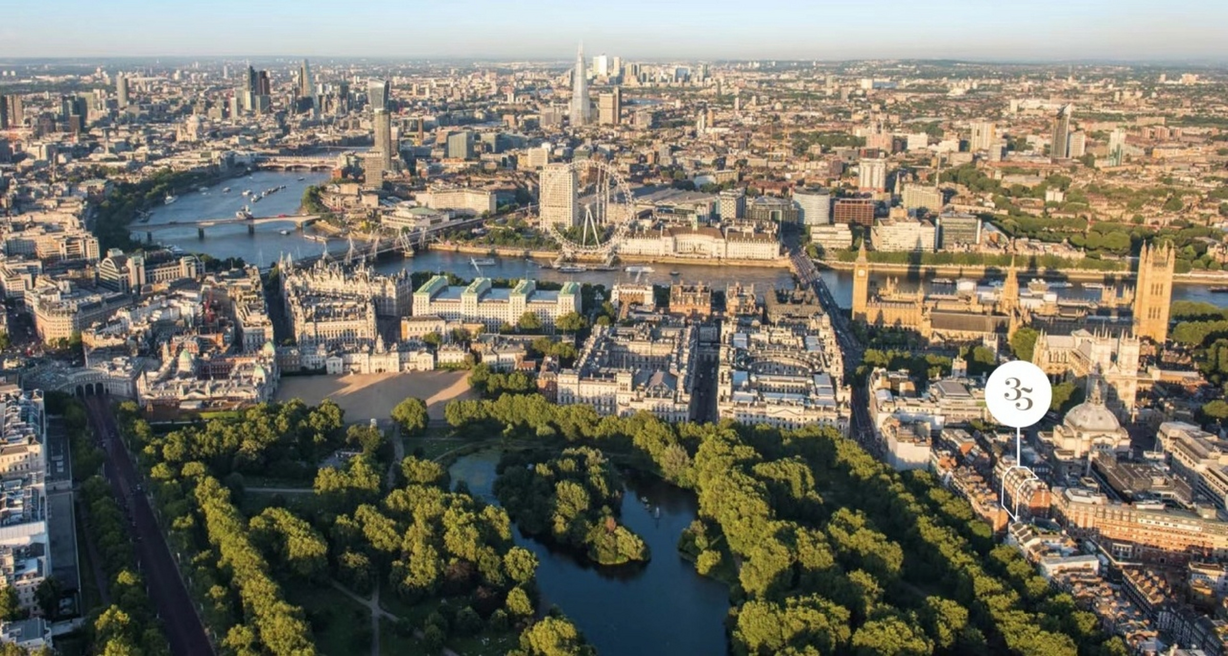 35 old queen street 紧邻st james park ,西敏寺 19世纪建筑 高八层