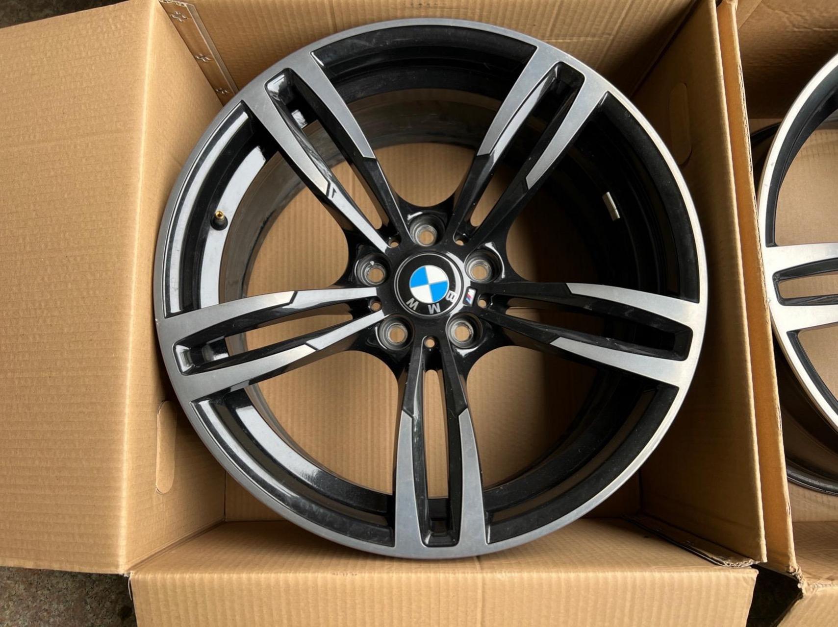 宝马437m  m4原装锻造轮毂(一个轮毂1500元)运费另算 德国进口 原装枪