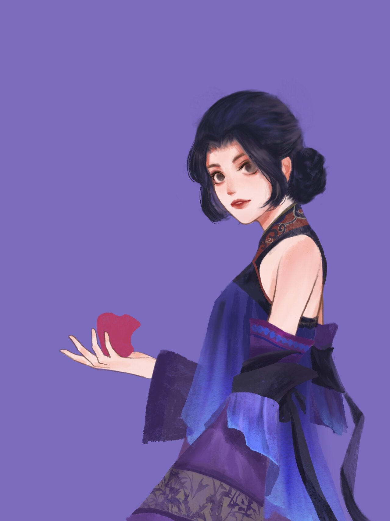 迪士尼公主头像|古风系列 迪士尼公主7015剑网三 白雪公主70