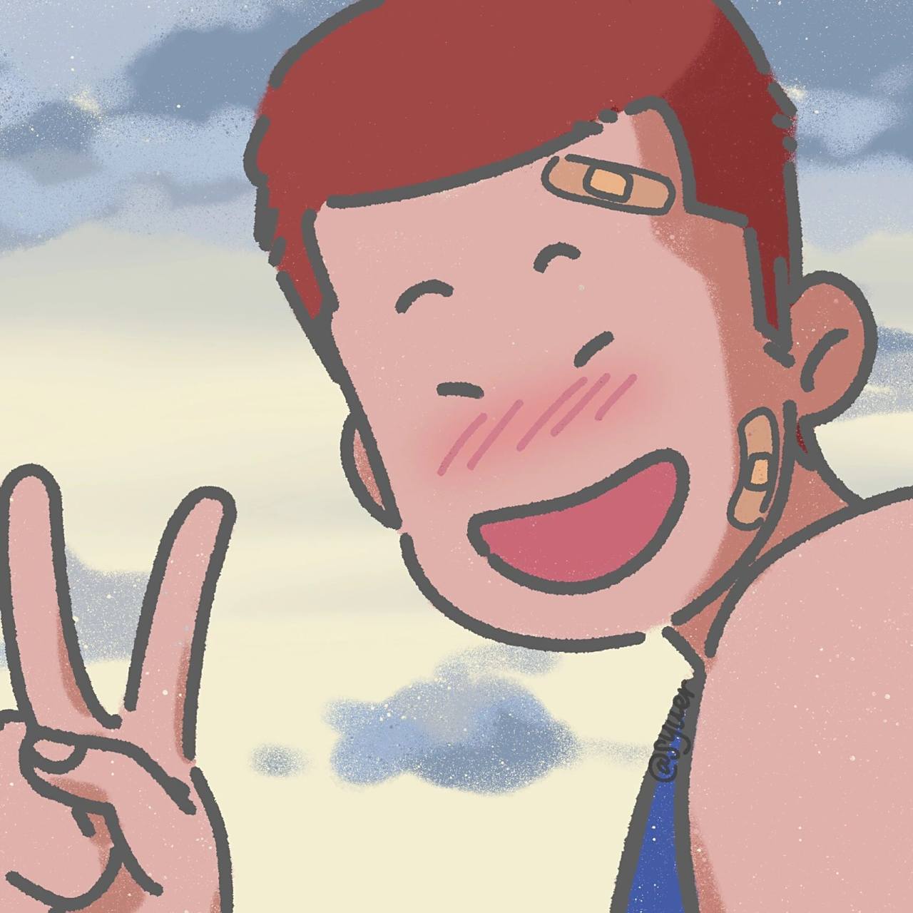 樱木花道情头分享 樱木&晴子7015 	 不可商用|转载注明原出处|不